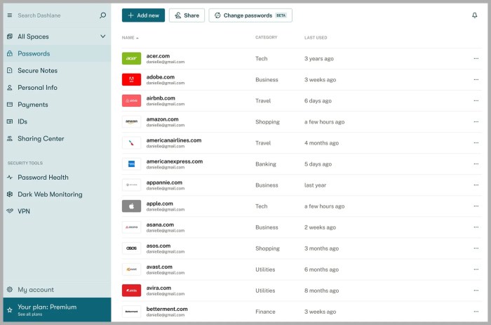 Open source password manager