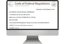 Securities exchange commission new cybersecurity rules