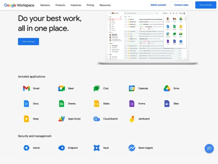 Google workspace a cheat sheet