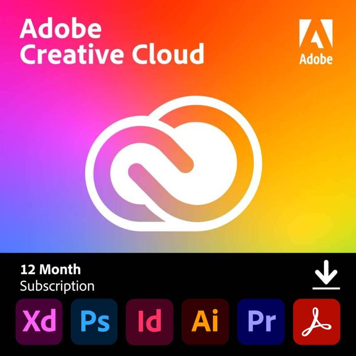 Subscription adobe cc plus training materials