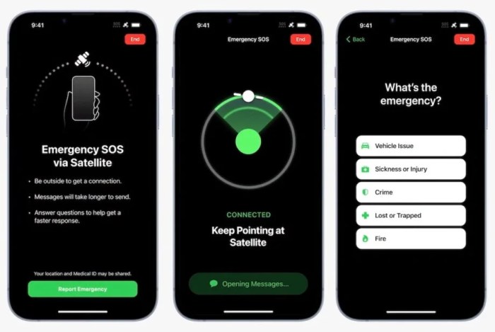 Emergency sos via satellite is now available for iphone users in japan