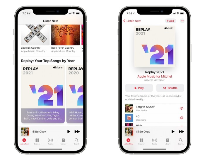 Apple music replay iphone get mashtips