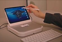 Someone combined the ipad mini and the mac studio into a desktop dock and its perfect