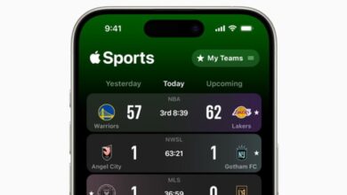 The apple sports app will soon offer real time updates via live activities on iphones running ios 18