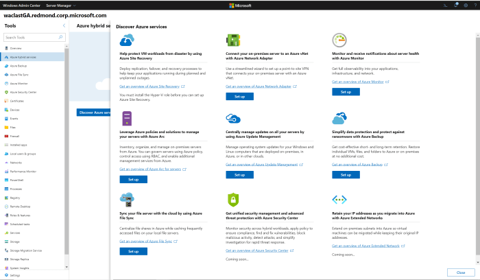 Azure vm