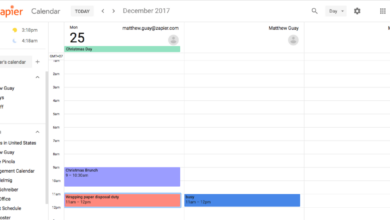 New google calendar features