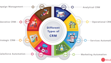 Types of crm software