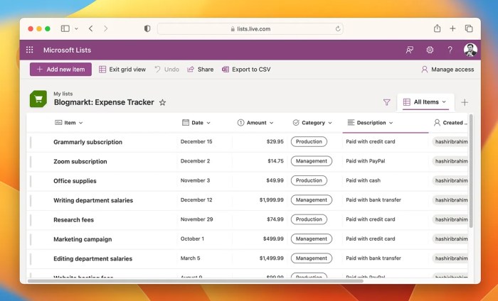 Excel template task project list needs officetimeline tracker management templates source pm