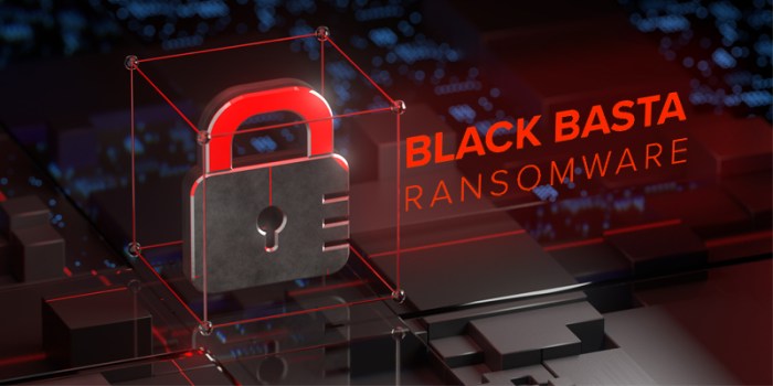 Black basta ransomware attack