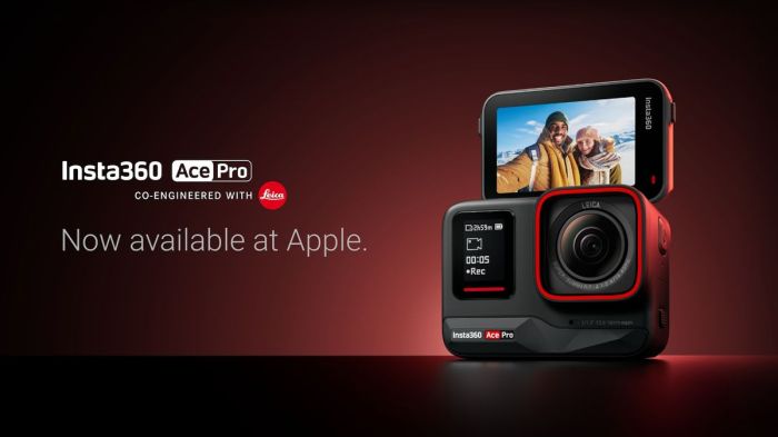 Apple now sells this exclusive insta360 ace pro action cam bundle including a mount carry case and more