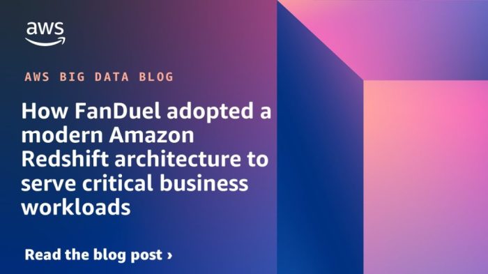 Fanduel selects aws cloud provider