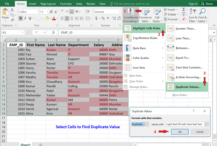 Pro tip count duplicates and unique values in excel