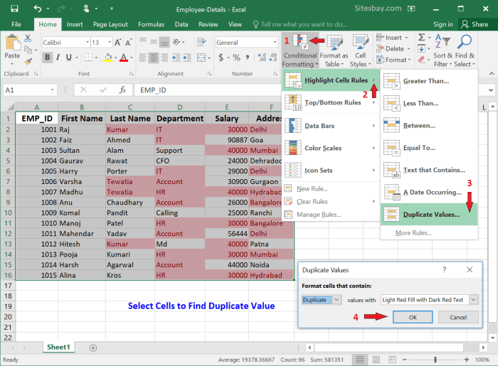 Pro tip count duplicates and unique values in excel