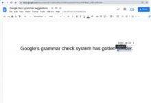 How well does google docs spelling and grammar check work