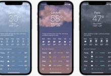 This simple iphone weather app is a must have for travellers