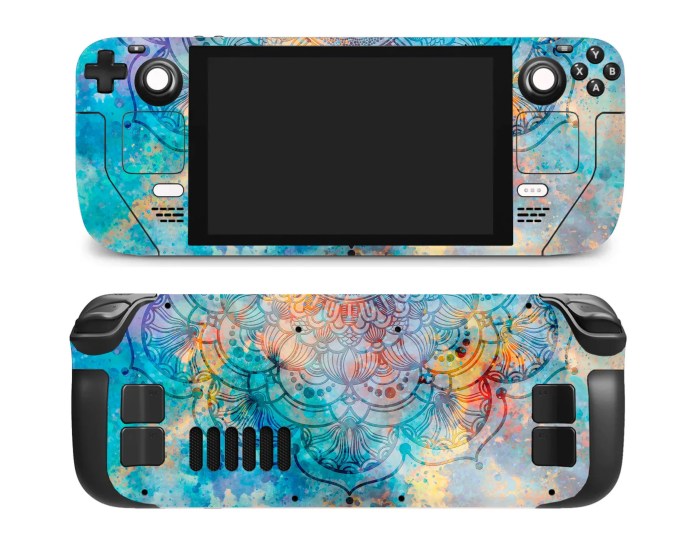 This awesome mod turns a steam deck into a bondi blue imac g3 well sort of