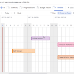 Google calendar project management