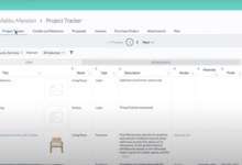 Interior design project management software
