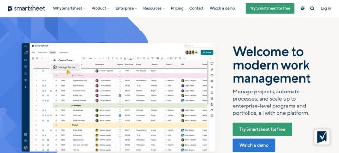 Microsoft project vs smartsheet