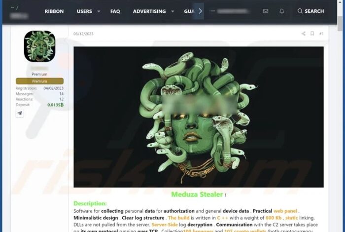 Meduza stealer targets browser variants crypto wallets password managers