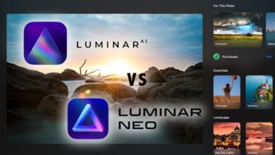 Luminar neo award winning ai image editor