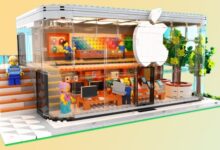 Someone made a lego apple store including a removable roof glass walls and a slew of iconic products and you could too