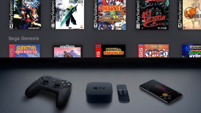 Playstation emulator provenance now available for apple tv users in beta and its next major update will support a classic sony handheld