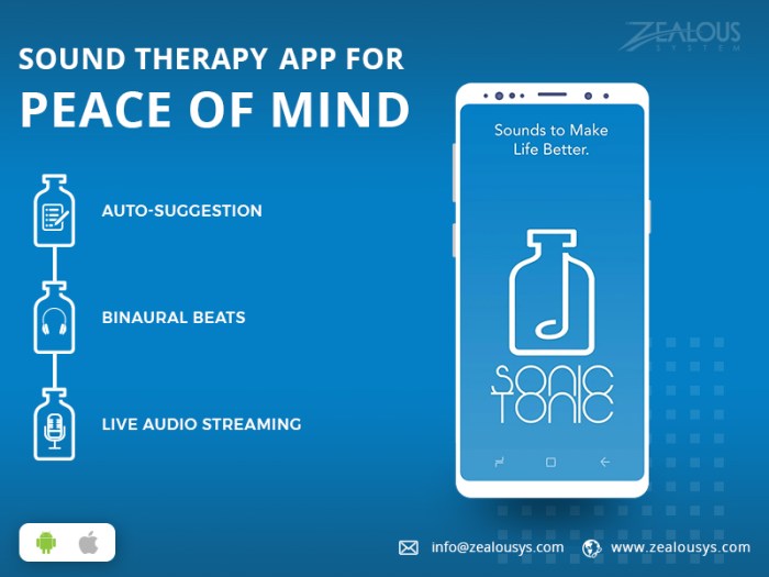 Give your brain a new year detox with the soaak sound therapy iphone app