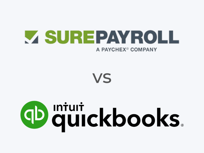Quickbooks payroll vs surepayroll