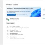 Install windows 11 22h2 update