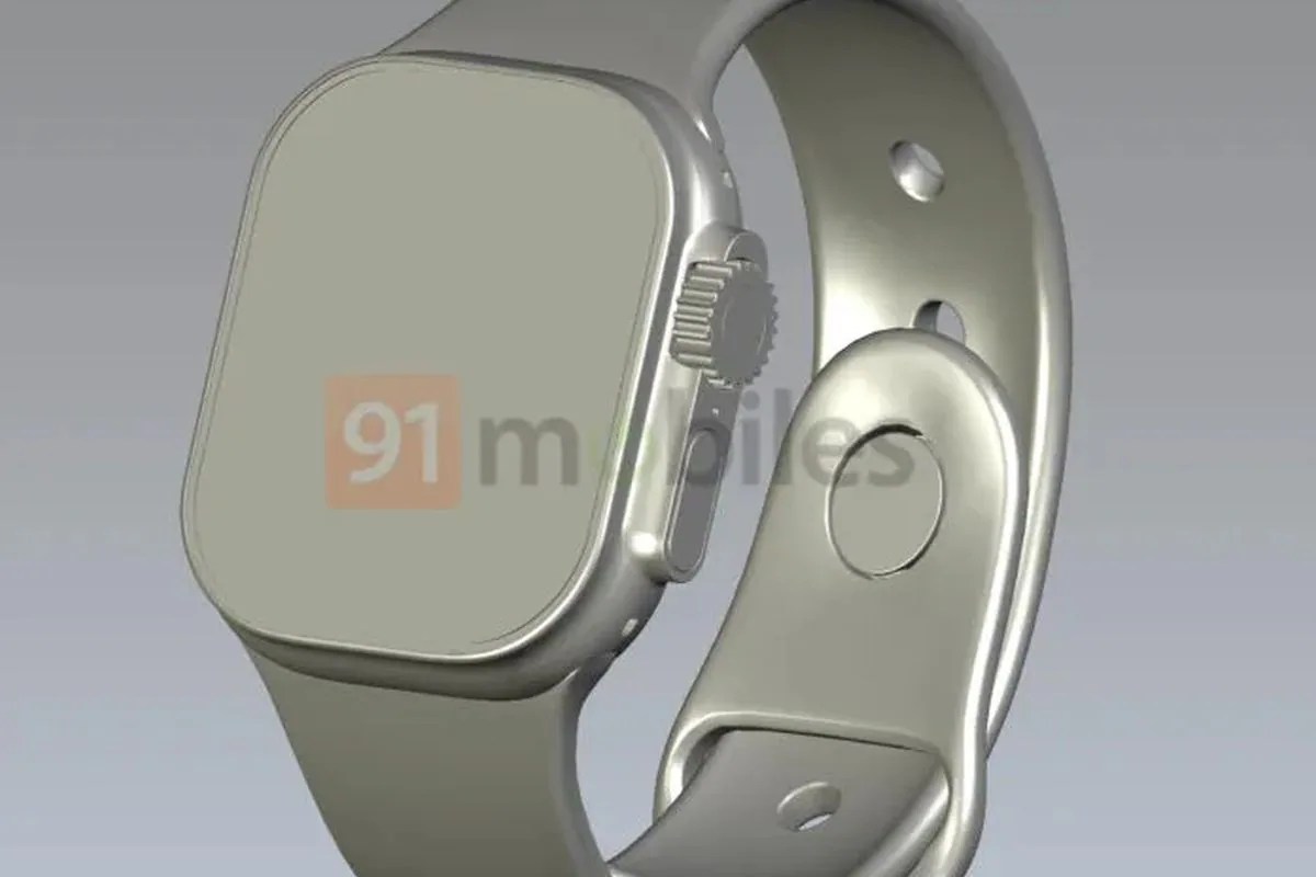 Apple watch x revealed in first leaked cad renders and its got a huge 2 inch display