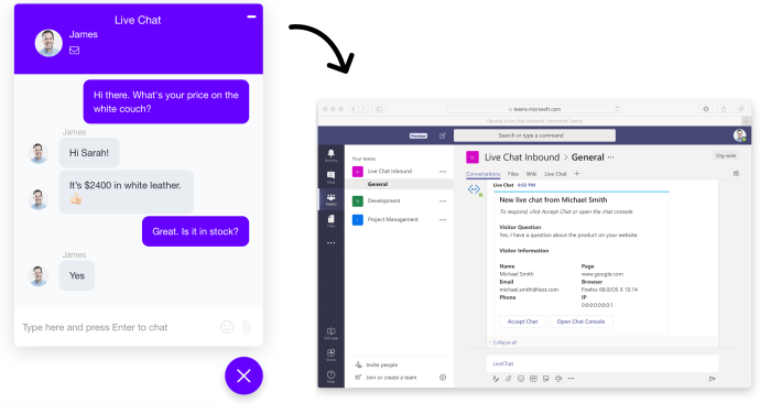 Microsoft teams and skype users can now chat together