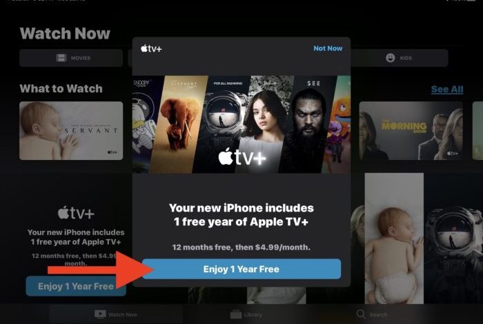 You can now watch dozens of blockbuster movies for free with your apple tv plus subscription but not for long