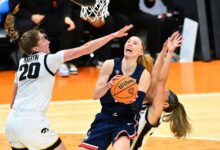 Paige bueckers uconn beats ncaa five unprecedented tear tallies butler ot thriller scored