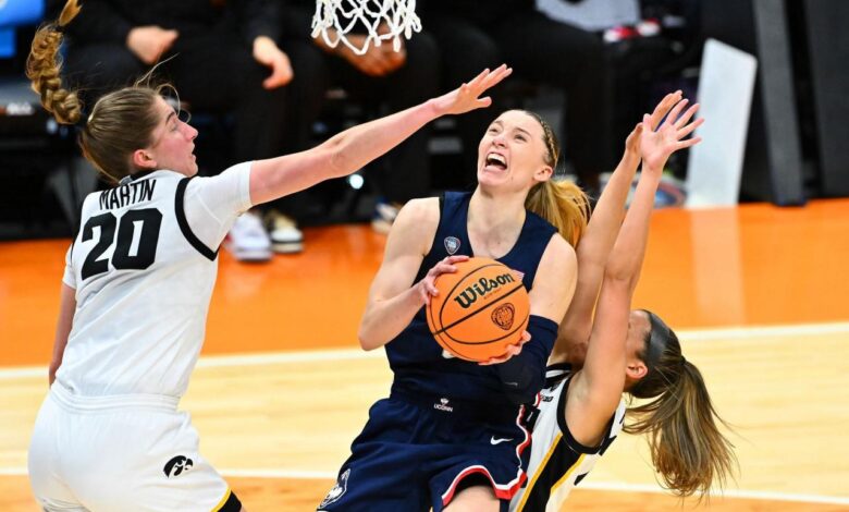 Paige bueckers uconn beats ncaa five unprecedented tear tallies butler ot thriller scored