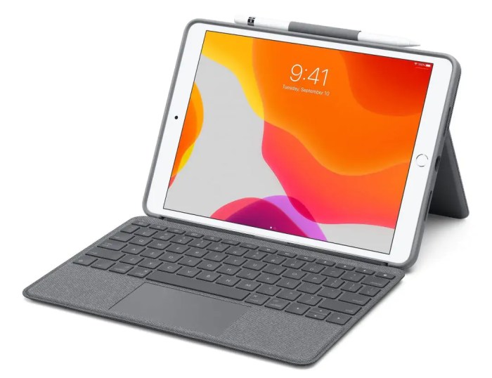 Logitech announces m4 ipad pro and m2 ipad air keyboard and trackpad accessories undercutting apples dollar299 magic keyboard