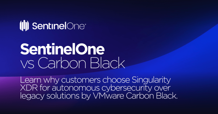Sentinelone vs carbon black
