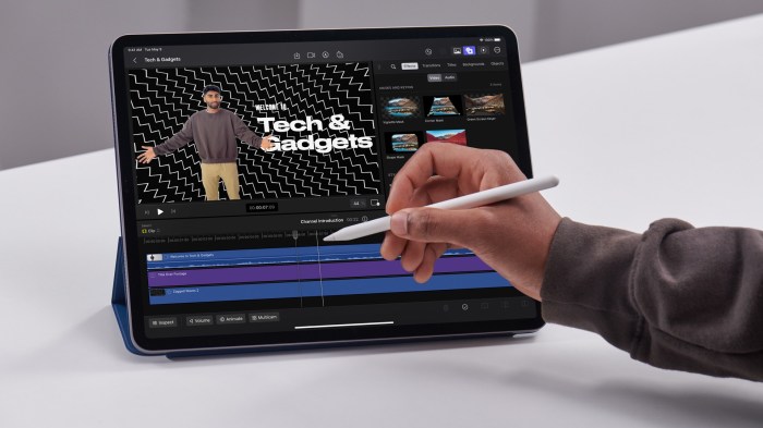 Final cut pro for ipad features