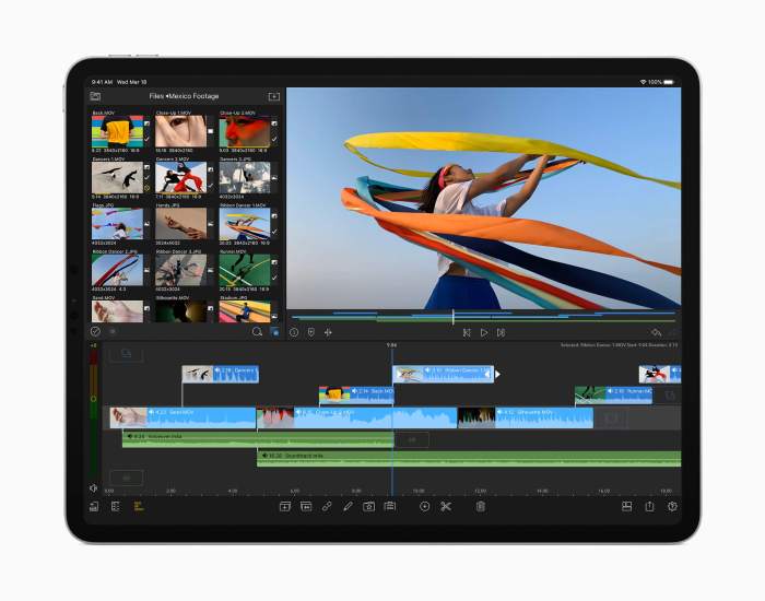 Final cut pro for ipad features