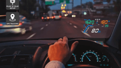 9 wireless heads up car display