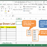 Unique populate dropdown microsoft excel