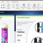 Add action buttons power bi