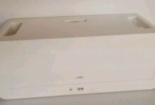 This black ipod hi fi dock never went on sale and makes me yearn for the click wheel days once more